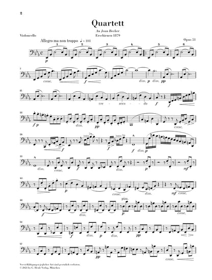 ドヴォルザーク：弦楽四重奏曲 第10番 変ホ長調 op. 51