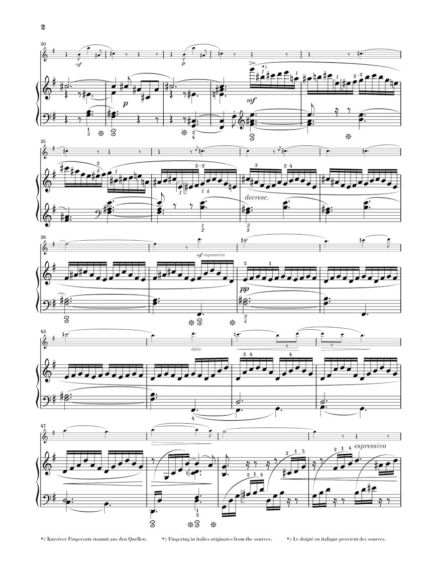 ライネッケ：フルート・ソナタ op. 167 「ウンディーネ（水の精）」