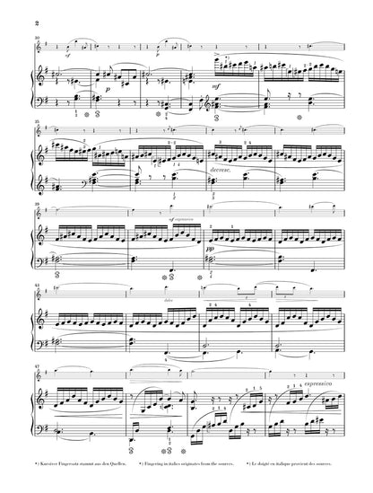 ライネッケ：フルート・ソナタ op. 167 「ウンディーネ（水の精）」