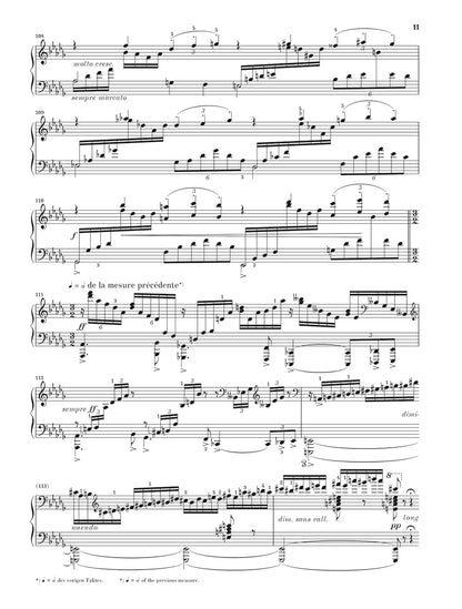 フォーレ：ノクターン 第6番 変ニ長調 op. 63