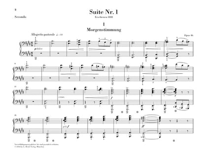 グリーグ：「ペール・ギュント」より 第1組曲 op. 46、第2組曲 op. 55