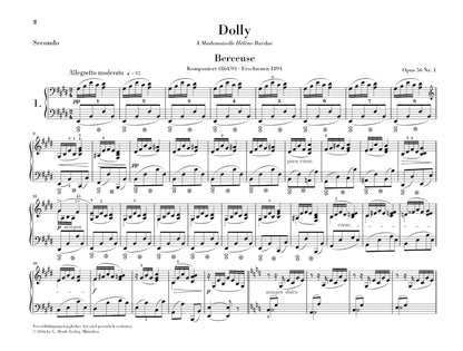 フォーレ：組曲「ドリー」 op. 56