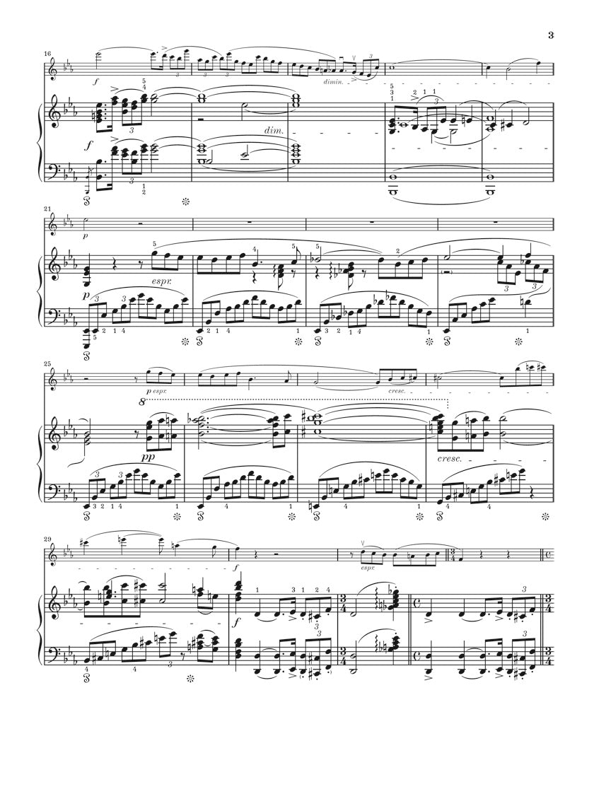 シュトラウス：ヴァイオリン・ソナタ 変ホ長調 op. 18