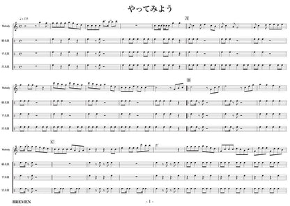 やってみよう