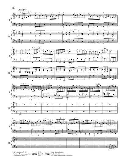 バッハ：チェンバロ協奏曲 第3番 ニ長調 BWV 1054