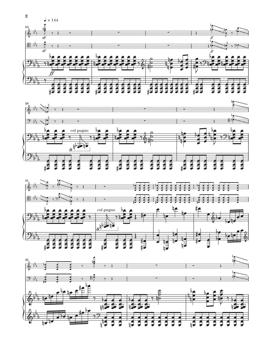 キーシン：ピアノ三重奏曲 op. 6