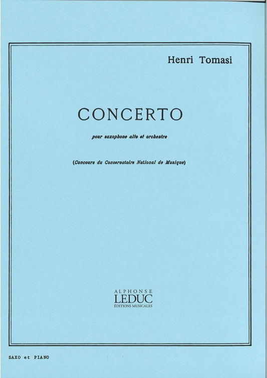 トマジ：サクソフォン協奏曲