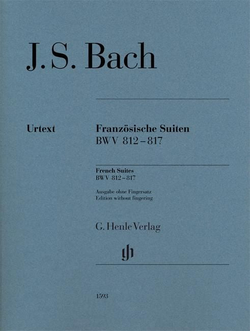 バッハ：フランス組曲 BWV 812 - 817 （運指なし）