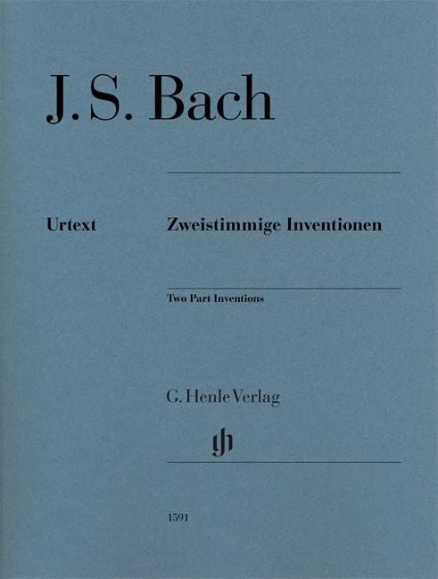 バッハ：インヴェンション（二声のインヴェンション）BWV 772 - 786（運指なし）