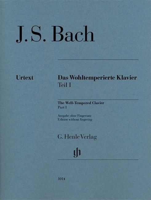 バッハ：平均律クラヴィーア曲集 第1巻 BWV 846 - 869（運指なし）