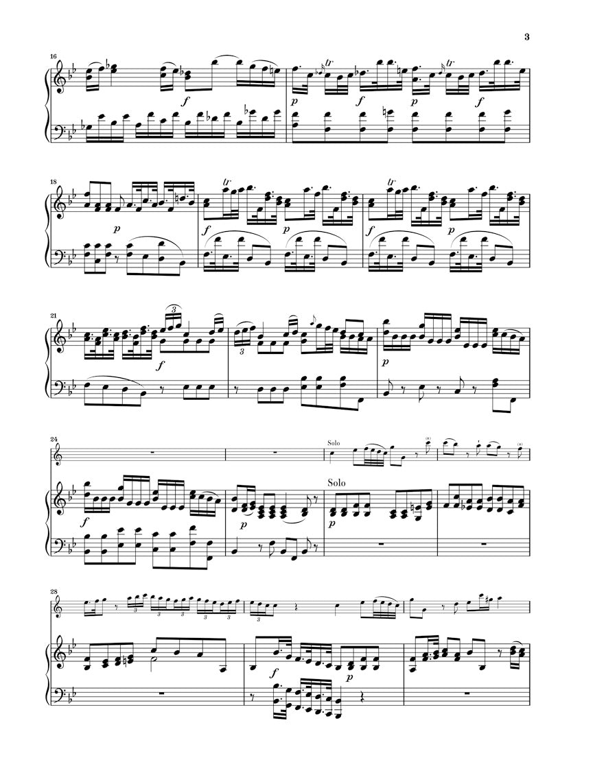 シュターミッツ（ヨハン）：クラリネット協奏曲 変ロ長調
