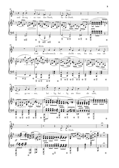 シュトラウス：8つの歌 op. 10（低声用）