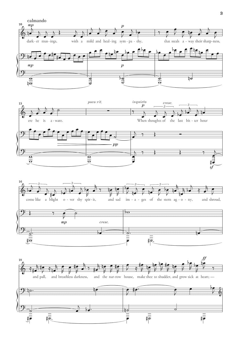 キーシン：タナトプシス（死をめぐる考察）op. 4