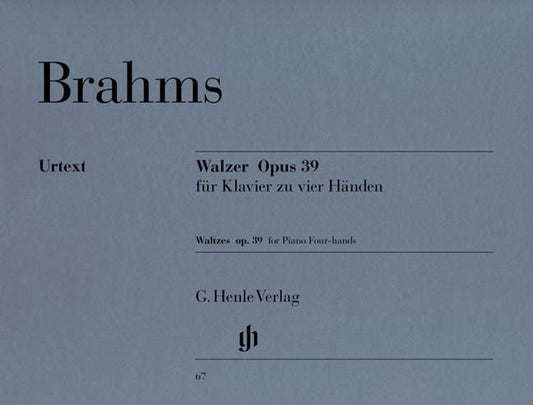 ブラームス：ワルツ op. 39