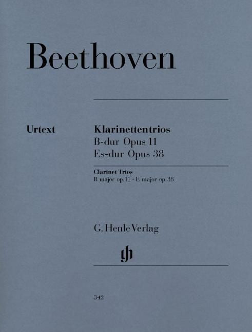ベートーヴェン：三重奏曲 変ロ長調 op. 11 「街の歌」、変ホ長調 op. 38
