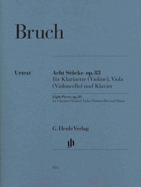 ブルッフ：8つの小品 op. 83