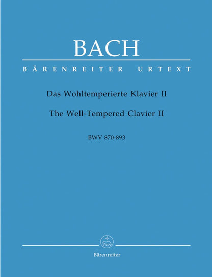 ピアノ／バッハ：平均律クラヴィーア曲集 第2巻 BWV 870 - 893