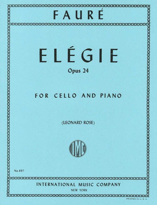 フォーレ：哀歌 op. 24