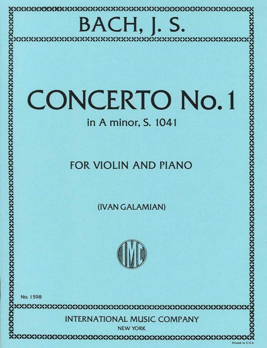 バッハ：ヴァイオリン協奏曲 第1番 イ短調 BWV 1041