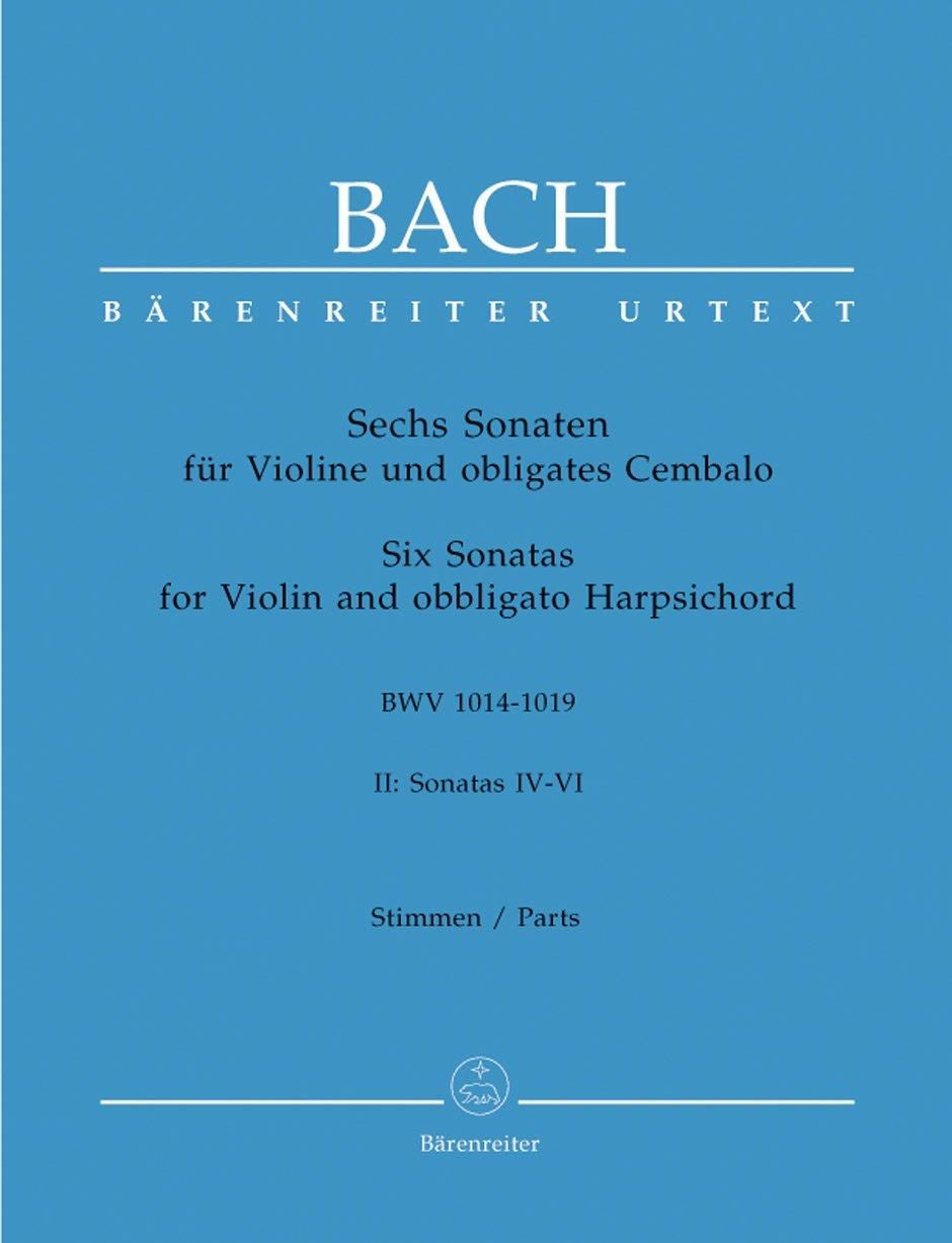 バッハ：ヴァイオリン・ソナタ集 第2巻 BWV 1017 - 1019