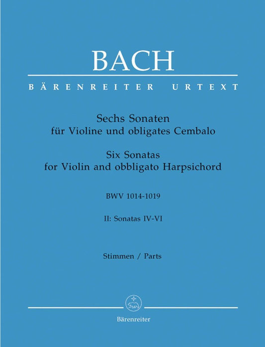 バッハ：ヴァイオリン・ソナタ集 第2巻 BWV 1017 - 1019