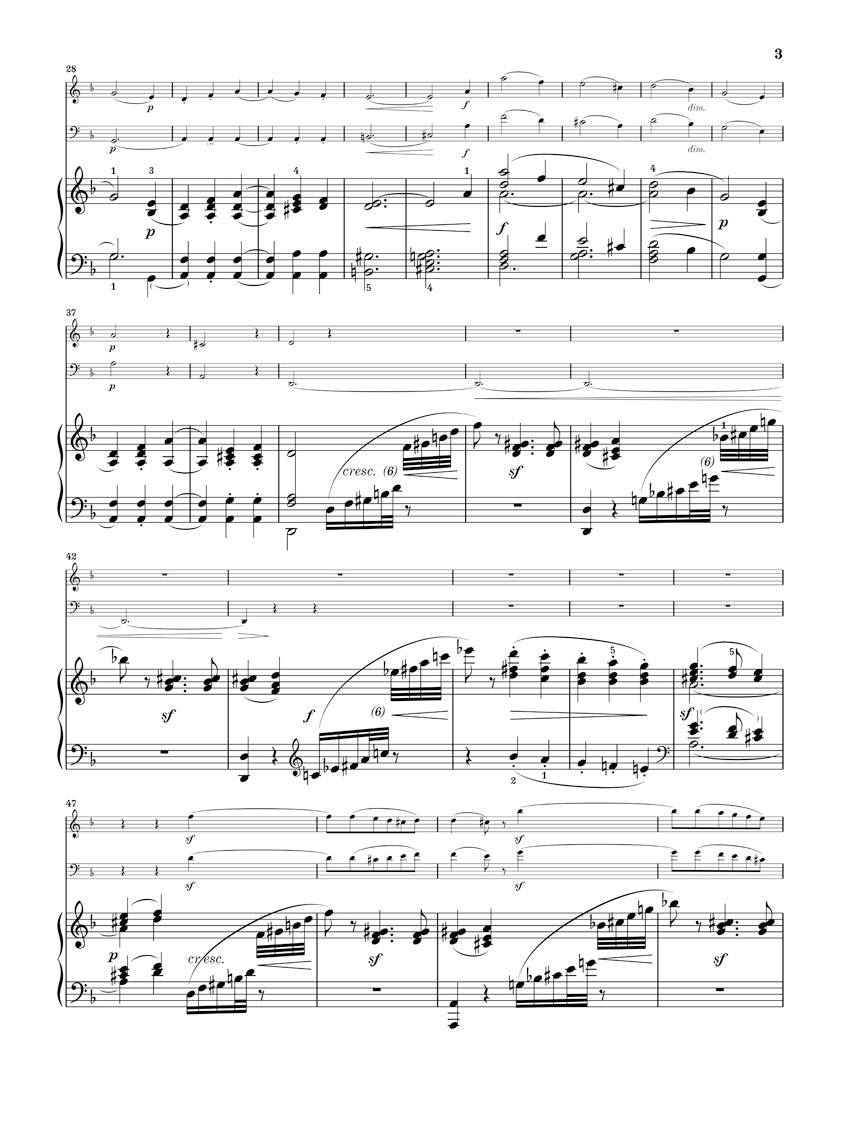 メンデルスゾーン：ピアノ三重奏曲 第1番 ニ短調 op. 49