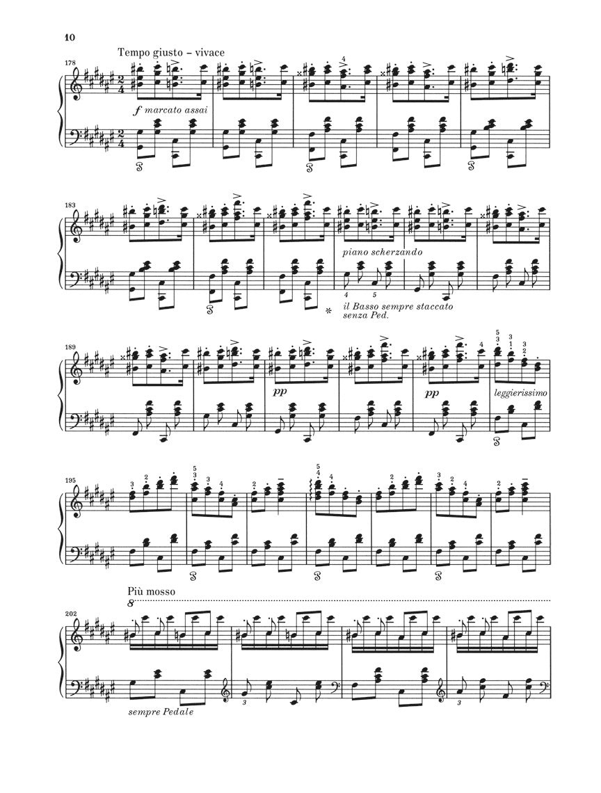 リスト：ハンガリー狂詩曲 第2番