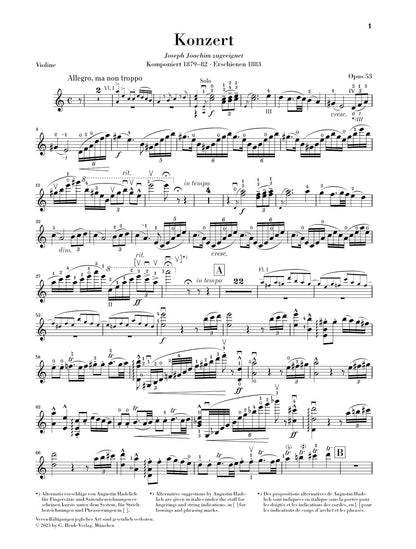 ドヴォルザーク：ヴァイオリン協奏曲 イ短調 op. 53