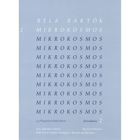 バルトーク：ミクロコスモス 第2巻（日本語付）