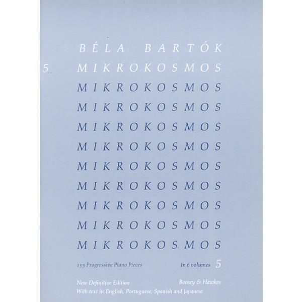 バルトーク：ミクロコスモス 第5巻（日本語付）