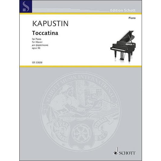 カプースチン：トッカティーナ op. 36