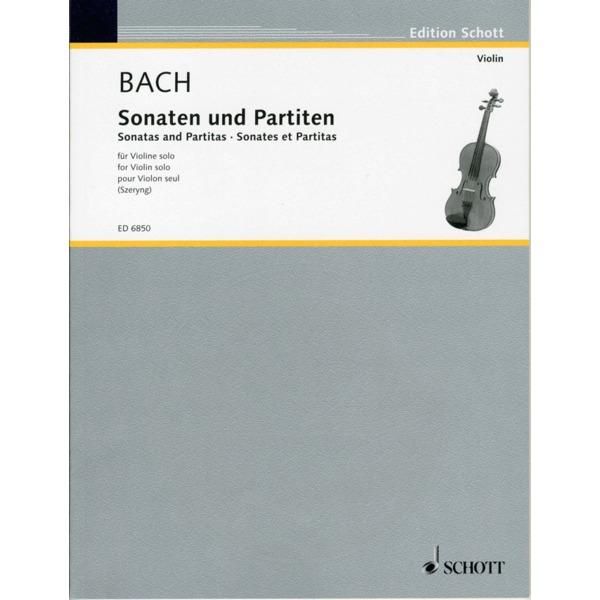 バッハ：無伴奏ヴァイオリンのための ソナタとパルティータ BWV 1001 - 1006