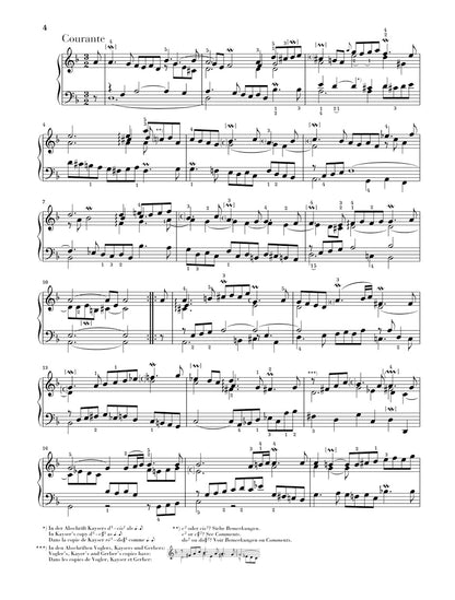 バッハ：フランス組曲 第1番 ニ短調 BWV 812