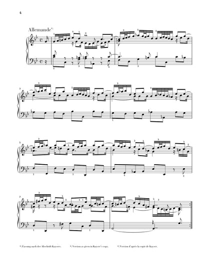 バッハ：フランス組曲 第2番 ハ短調 BWV 813