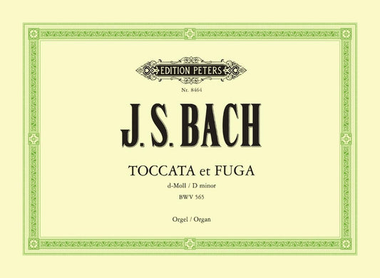 バッハ：トッカータとフーガ ニ短調 BWV 565