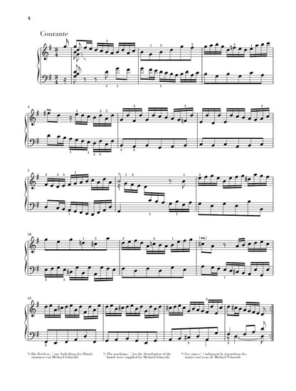 バッハ：フランス組曲 第5番 ト長調 BWV 816