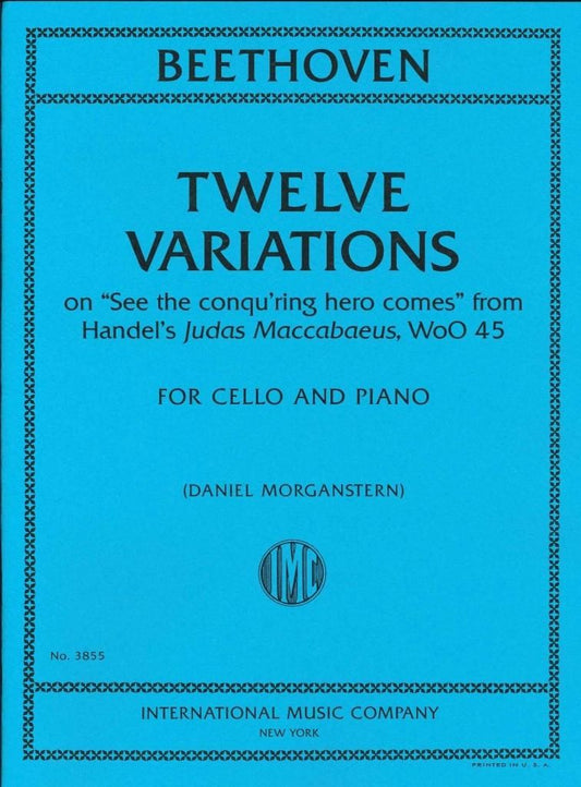 ベートーヴェン：12の変奏曲 WoO 45 ヘンデル「ユダス・マカベウス」より「見よ、勇者は帰る」