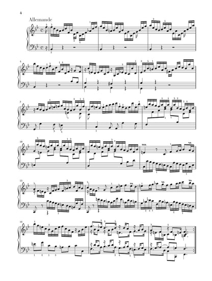バッハ：パルティータ 第1番 変ロ長調 BWV 825