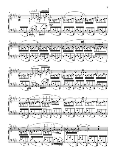 ピアノ／スクリャービン：エチュード 嬰ハ短調 op.42-5