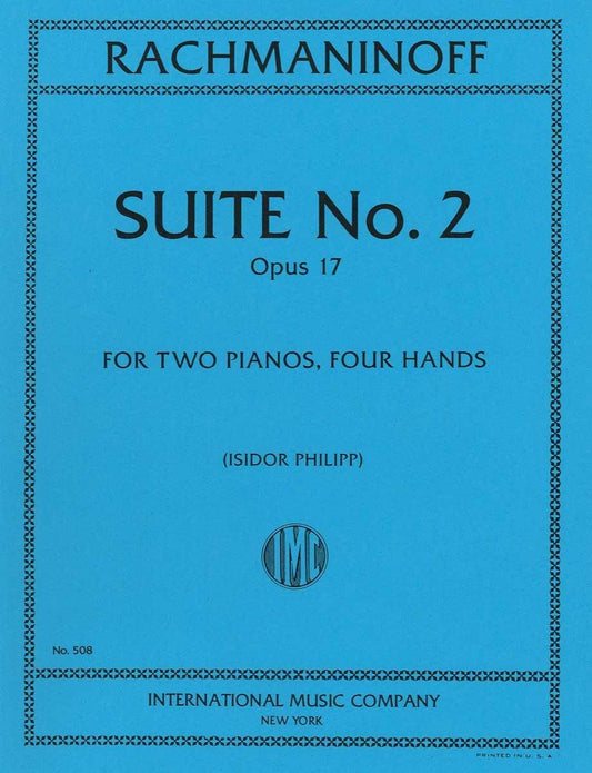 ラフマニノフ：組曲 第2番 op. 17