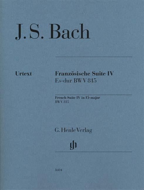 バッハ：フランス組曲 第4番 変ホ長調 BWV 815