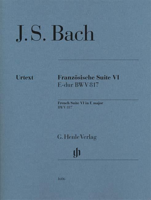 バッハ：フランス組曲 第6番 ホ長調 BWV 817