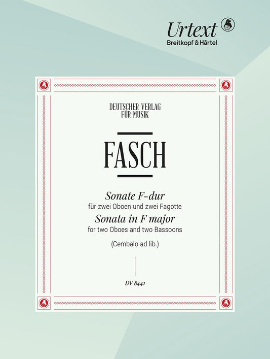 ファッシュ：ソナタ ヘ長調