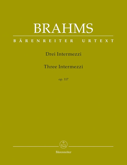 ピアノ／ブラームス：3つの間奏曲 op. 117