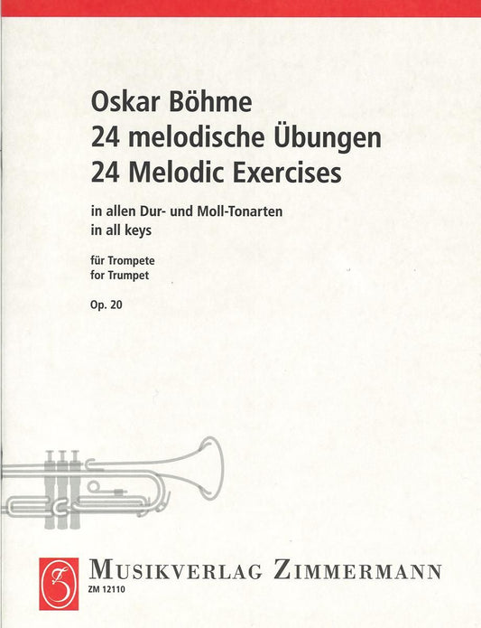 ベーメ：すべての長調・短調による 24の旋律練習曲 op. 20