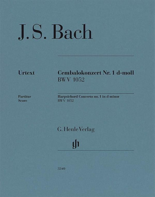 バッハ：チェンバロ協奏曲 第1番 BWV 1052 スコア