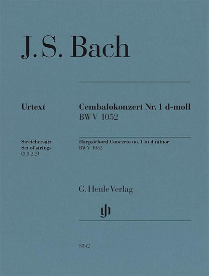 バッハ：チェンバロ協奏曲 第1番 BWV 1052 パート譜