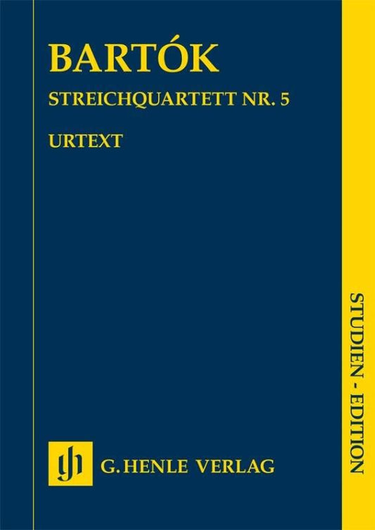 バルトーク：弦楽四重奏曲第5番 Sz.102 SE版
