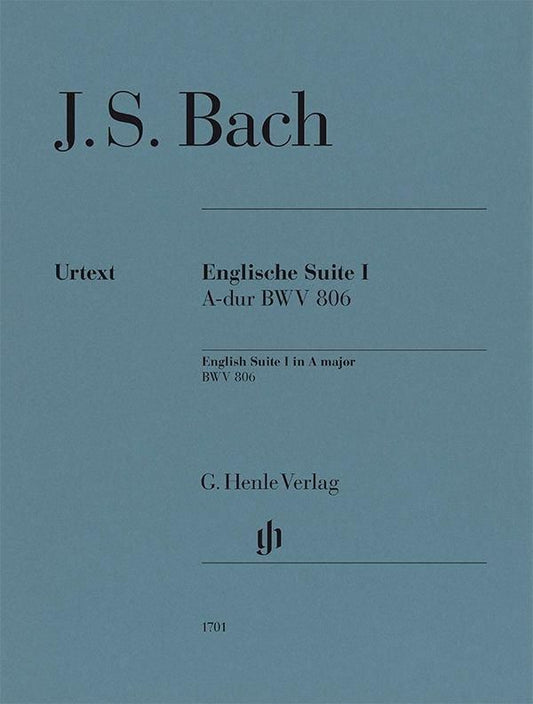 バッハ：《イギリス組曲 第1番 イ長調 BWV 806》