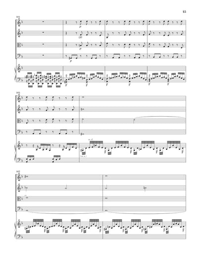 バッハ：チェンバロ協奏曲 第1番 BWV 1052 スコア